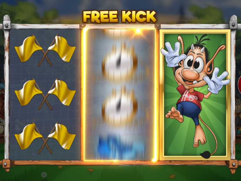 Игровой автомат Hugo Goal Бонусные опции в слоте Hugo Goal